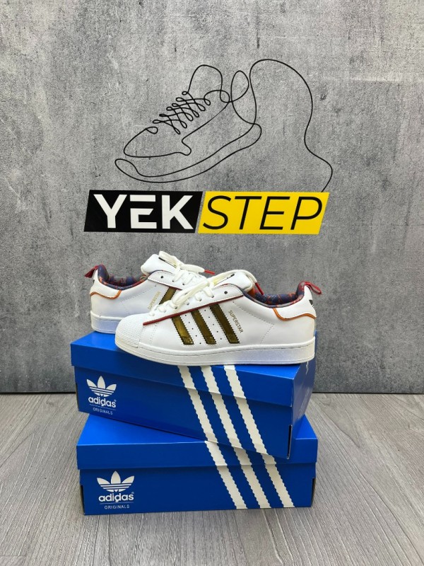 Adidas Süperstar Beyaz-Simli